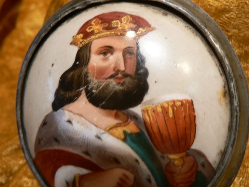 Gambrinus mit löwe - mit,