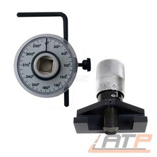 BGS ZAHNRIEMEN SPANNUNGSPRÜFER VORSPANNUNG + DREH WINKEL MESSER 360° 1/2"