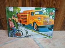 Blechschild PEPSI COLA Dossins Beverages Dodge Reklame Werbung Retro Vintage