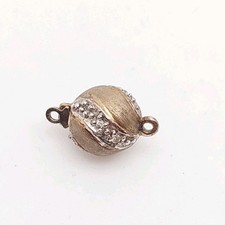 Schmuckschließe Kugel 925