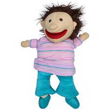 XL Junge mit rosa-gestreiftem