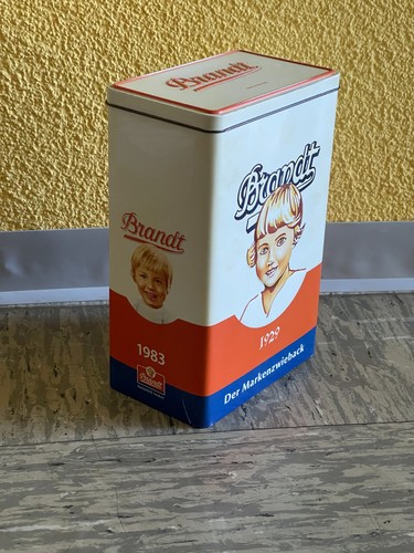 Retro blechdose brandt - blechdose,,