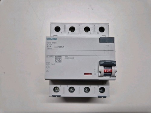 Siemens rcd 5sv3 346 - rcd,