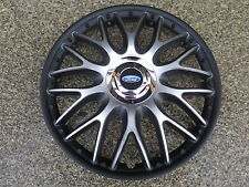 4 Alu-Design Radkappen 16 Zoll Orden black matt für Ford