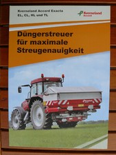 465) Kverneland Accord Exacta Düngerstreuer - Prospekt Brochure 2005
