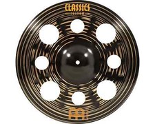Meinl Classics Custom Dark Finish 16" Trash Crash Becken Cymbal Schlagzeug Drum
