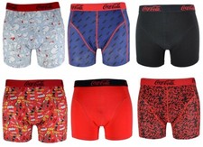 Coca-Cola Boxershort Sonderposten 4Stk, Mega-Design's M,L,XL Retroshort