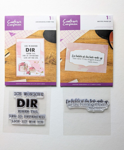 Clearstamp acrylstempel sets - 2,