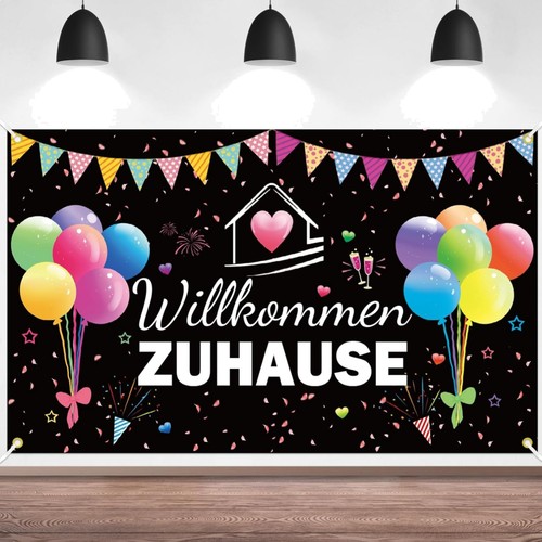 Willkommen zuhause banner - willkommen,