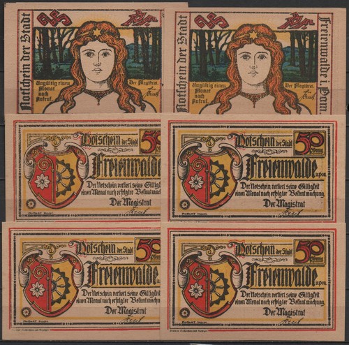 31203 ohne 6 x notgeld - ohne,