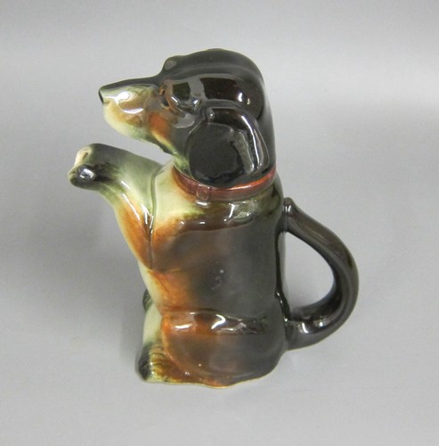 Vintage figurenkanne dackel - vintage,