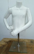 Schaufensterpuppe Junge Torso weiß Mannequin Schaufensterfigur Kind 15-11-18