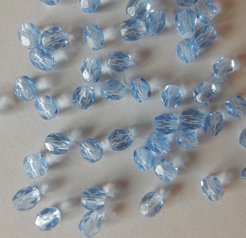 Glasschliffperlen - , *