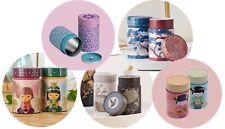 Dose Teedose Teabox runde Dose Kaffeedose  Dekodose Blechdose - Auswahl Artikel