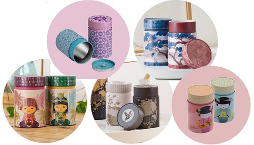 Dose teedose teabox runde - dose,