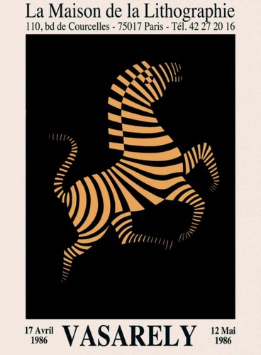 Victor vasarely plakat - victor,