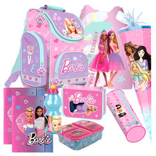BARBIE Schulranzen 9 Teile Set