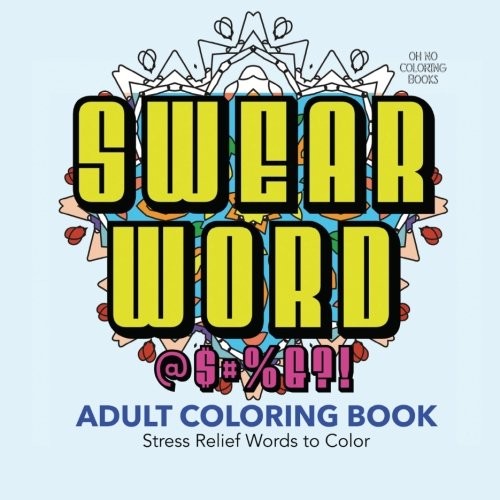 Swear word adult coloring - swear,