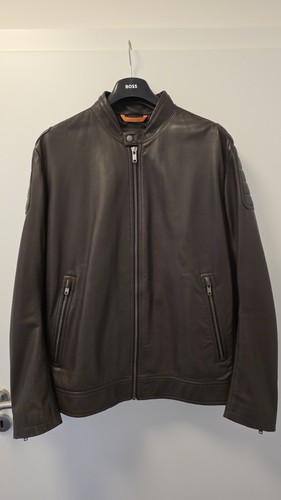 Hugo boss lederjacke - boss,