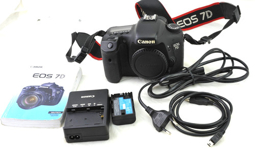 Canon eos 18mp - 7d, dslr-kamera
