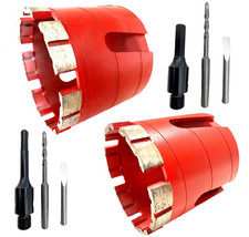 Diamant Dosensenker M16 Bohrkrone 68 oder 82 mm + Zubehör Dosenbohrer 