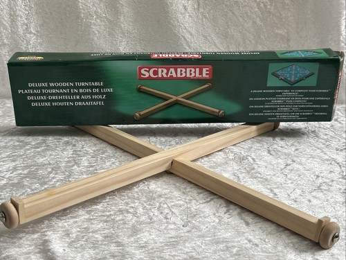 Scrabble deluxe holz - scrabble,