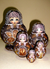 Originale vintage Matroschka