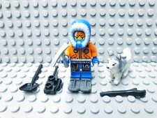Lego City Arctic Figuren POLARFORSCHER + HUSKY Sammelfigur 60035 60036 60062