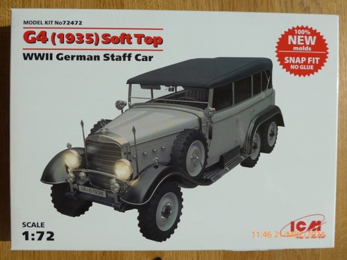 Icm 72472 mercedes g4 - 72472,