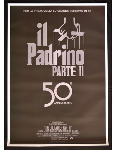 Plakat der pate - teil, ii