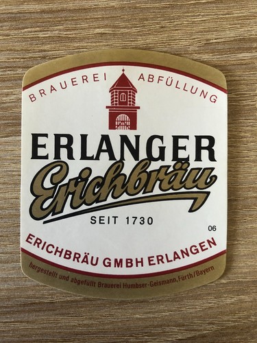 Bieretikett erich bräu - bieretikett, erich-bräu