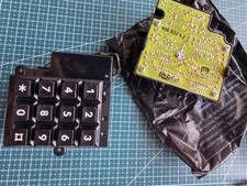 Tastwahlblock TWB75 Konvolut ca 30 Stück, Kellerfund, Bastlerware, TN, Telenorma