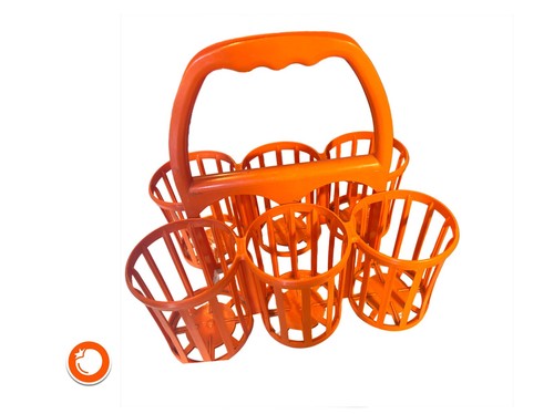 1970er flaschenträger orange - 1970er,