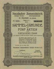 Staudacher Zementfabrik Adolph