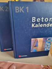 Betonkalender 2000, Teil 1 und 2