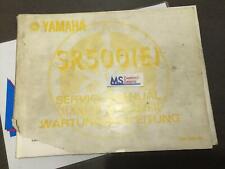 Yamaha SR500E Werkstatthandbuch Handbuch Manual Reparaturanleitung  A1450
