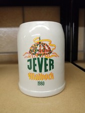 Jever Bierkrug Seidel Keramik Stein Rarität 0,5 l Maibock 1980