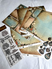 17 Weihnachts-Bastelbögen