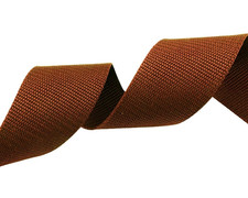 Gurtband 25 mm braun