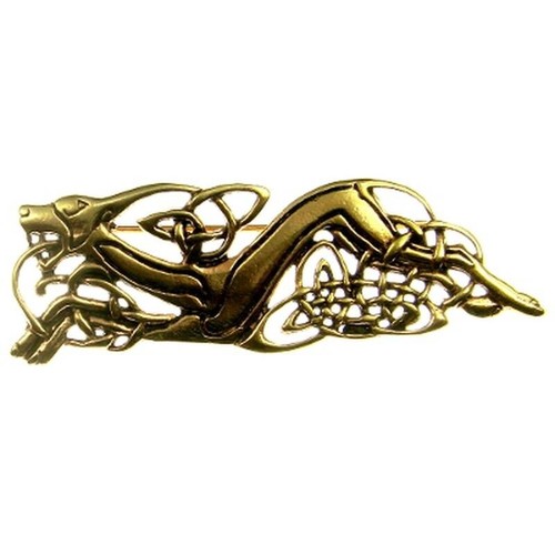 Keltische bronze brosche fibel - keltische,