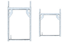 V-Rahmen Vertikalrahmen Stahl 0,66m / 1 m  x 0,73m  für Layher und kompatibel