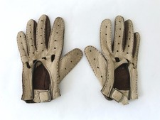 sehr kleine Lederhandschuhe Damen Kinder Autofahrer Cabrio Rennfahrer ca. Gr. 6