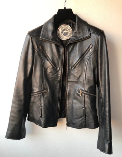 New rock leather jacket - rock, size