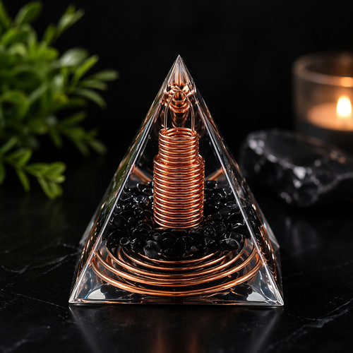 Orgon pyramide kupferspule - orgon,