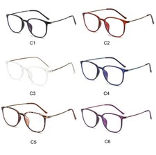 Eckig Anti Blaulicht Kurzsichtigkeit Kurzsichtigbrille Metall Gestell Brille