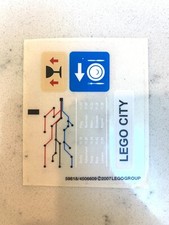 LEGO STICKER SHEET for 7997