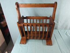 Zeitungsständer Antik Rar Zeitungshalter Ständer Journal Zeitwandel Eiche 23a3