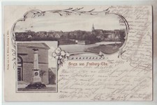 Gruss  Freiburg Elbe  1902 Stade    Nordkehdingen 