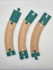 5x Schienenverbinder Holzeisenbahn Adapter universell passend für Brio Ikea