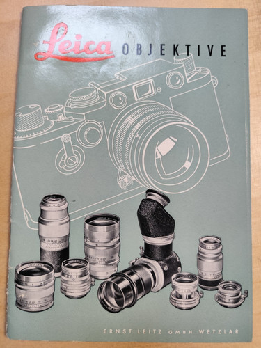 Leica objektive prospekt - objektive,